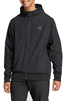 adidas Sportswear Z. N.E. Woven Zip Jacket Black at Nordstrom,