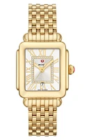 MICHELE Deco Madison Mid Diamond Dial Bracelet Watch