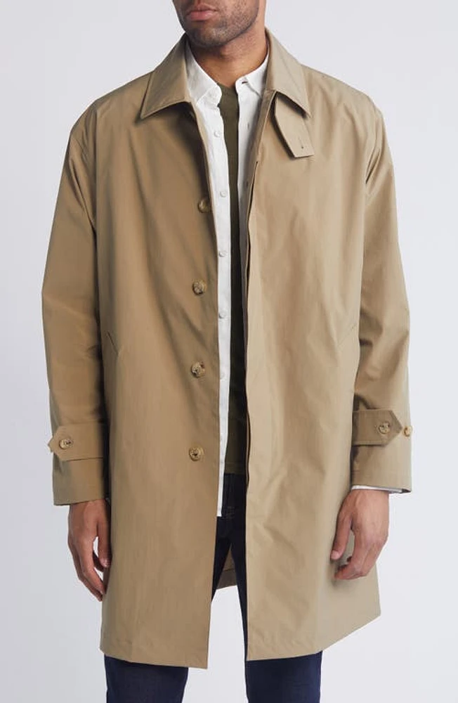 Mackintosh Soho Water Repellent Raincoat Honey at Nordstrom,