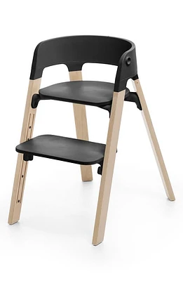 Stokke Steps Chair in Black /Natural at Nordstrom