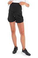 Accouchée Foldover Waistband Maternity Shorts in at Nordstrom