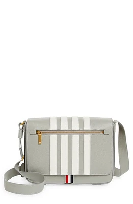 Thom Browne Reporter Messenger Bag in Light Grey at Nordstrom