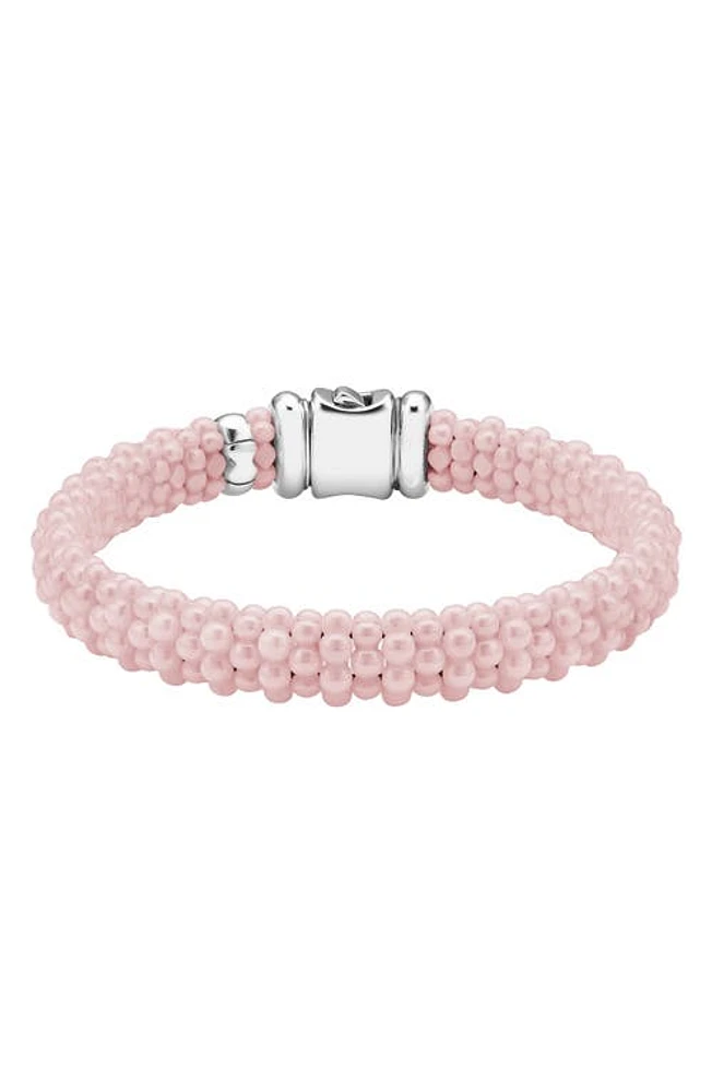 LAGOS Pink Caviar Ceramic Beaded Bracelet at Nordstrom