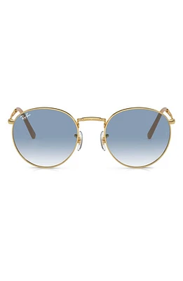 Ray-Ban New Round 50mm Phantos Sunglasses in Gold Flash at Nordstrom