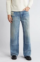 FRAME Patched Wide Leg Jeans Mcallen at Nordstrom,