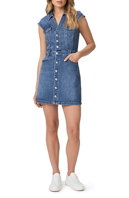 PAIGE Jaxsyn Denim Minidress Kamilla at Nordstrom,