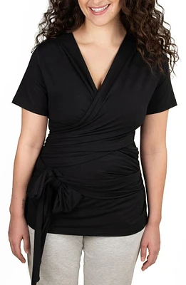 Bravado Designs Skin-to-Skin Postparum Wrap Top at Nordstrom,