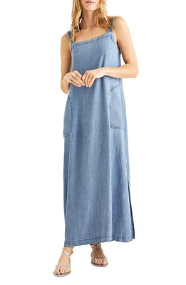 Splendid Cole Sleeveless Chambray Maxi Dress Indigo at Nordstrom,