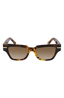 Cutler and Gross 54mm Square Sunglasses in Turtle/Brown at Nordstrom