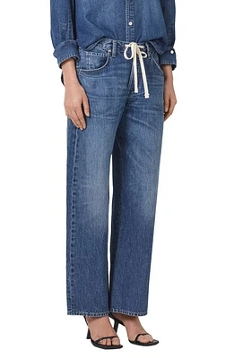 Citizens of Humanity Brynn Wide Leg Organic Cotton Trouser Jeans Atlantis at Nordstrom,