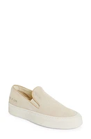 Common Projects Suede Slip-On Sneaker Beige at Nordstrom,