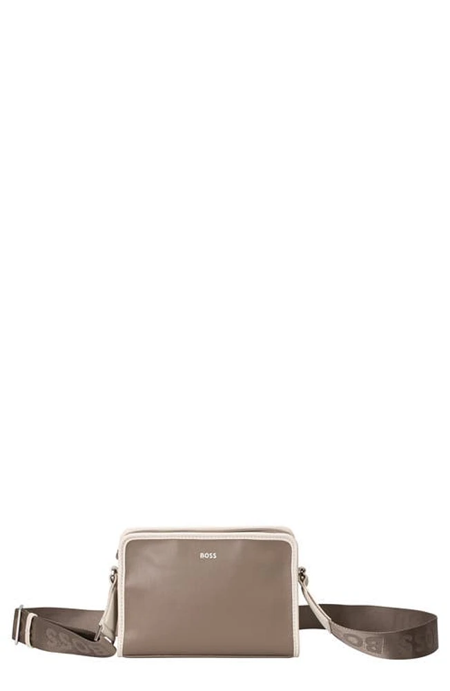 BOSS Sandy Crossbody Bag in Medium Beige at Nordstrom