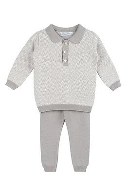 Feltman Brothers Chevron Sweater & Pants Set Grey at Nordstrom,