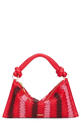 Cult Gaia Nano Hera Beaded Leather Shoulder Bag in Lollipop Multi at Nordstrom