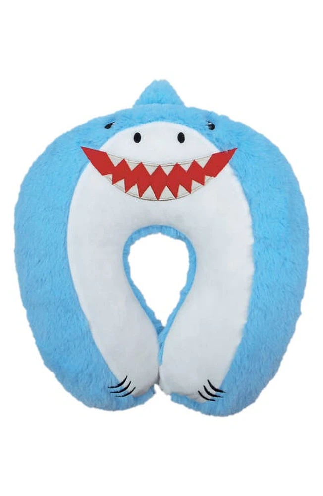 Iscream Shark Neck Pillow in Blue at Nordstrom