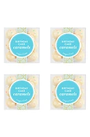 sugarfina Birthday Cake Caramels Set of 4 Candy Cubes in Blue at Nordstrom