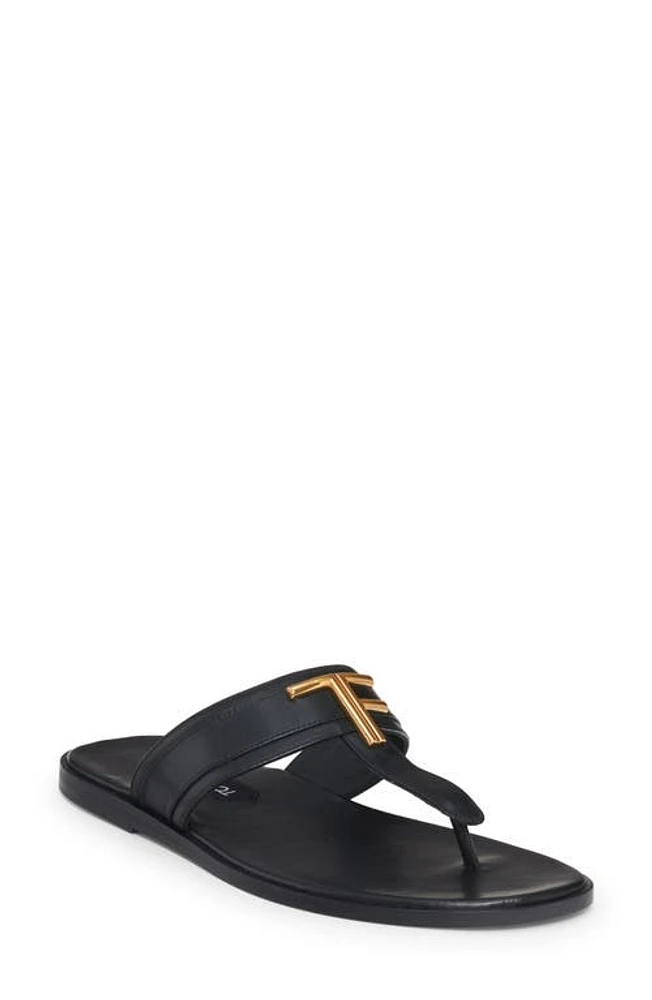 TOM FORD Brighton Flip Flop in Black at Nordstrom, Size 9