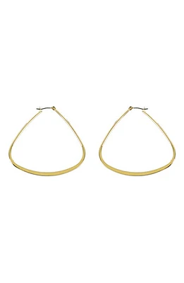 Panacea Teardrop Hoop Earrings in Gold at Nordstrom