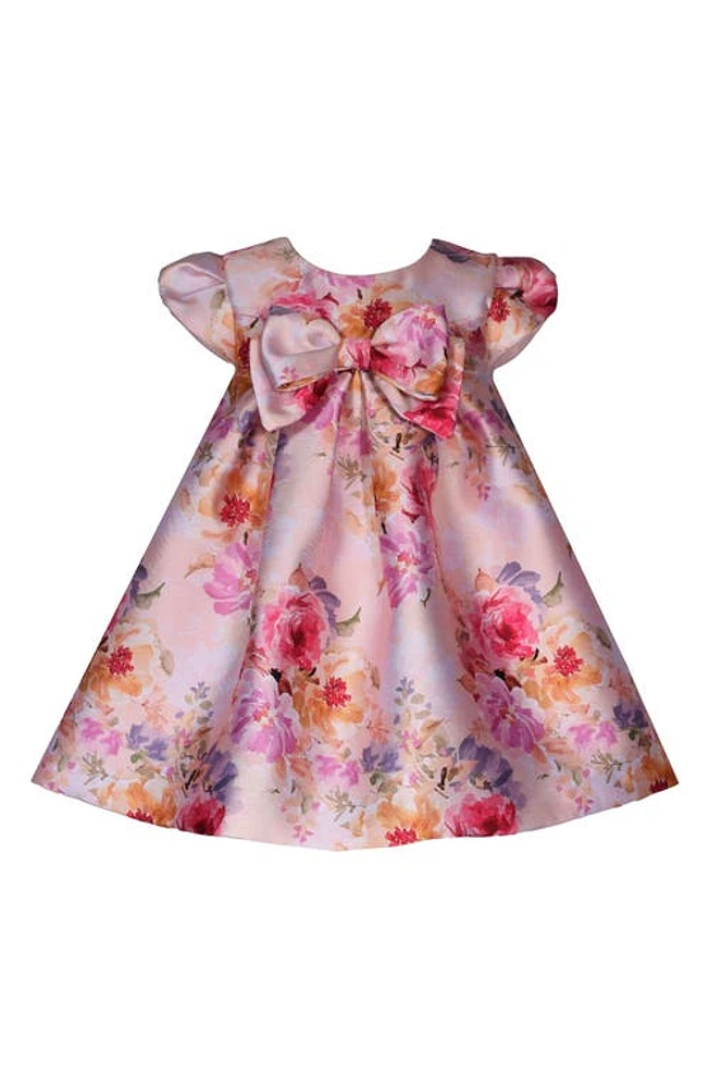 Iris & Ivy Kids' Floral Mikado Party Dress Rose at Nordstrom,