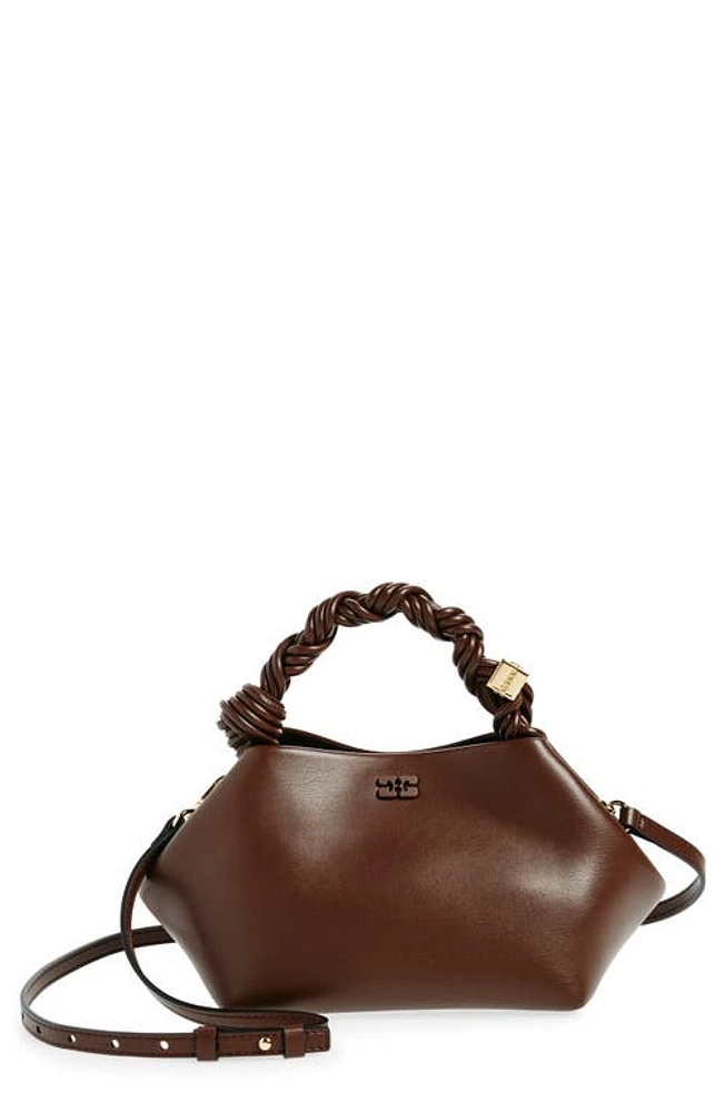 Ganni Bou Crossbody Bag in Chocolate Fondant at Nordstrom