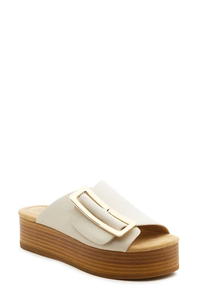 Kelsi Dagger Brooklyn Dover Platform Sandal Shell at Nordstrom,