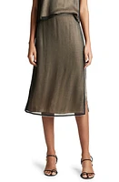 Vince Beaded Border Skirt Black at Nordstrom,