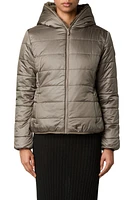 Save The Duck Laila Faux Fur Lined Reversible Recycled Polyester Puffer Jacket at Nordstrom,