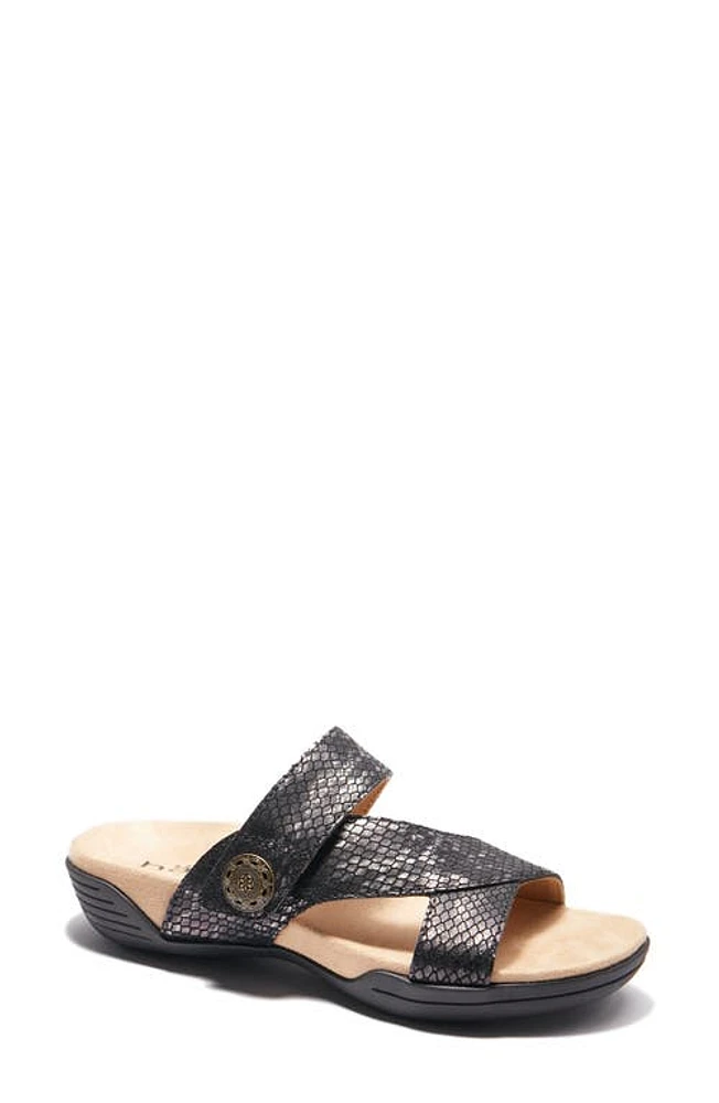 Hälsa Footwear Desiree Sandal Black/Silver at Nordstrom,