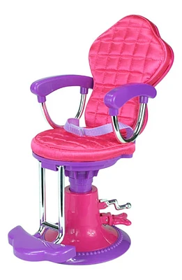 Teamson Kids Sophia's Hair Styling Salon Chair in Hot Pink/Purple at Nordstrom