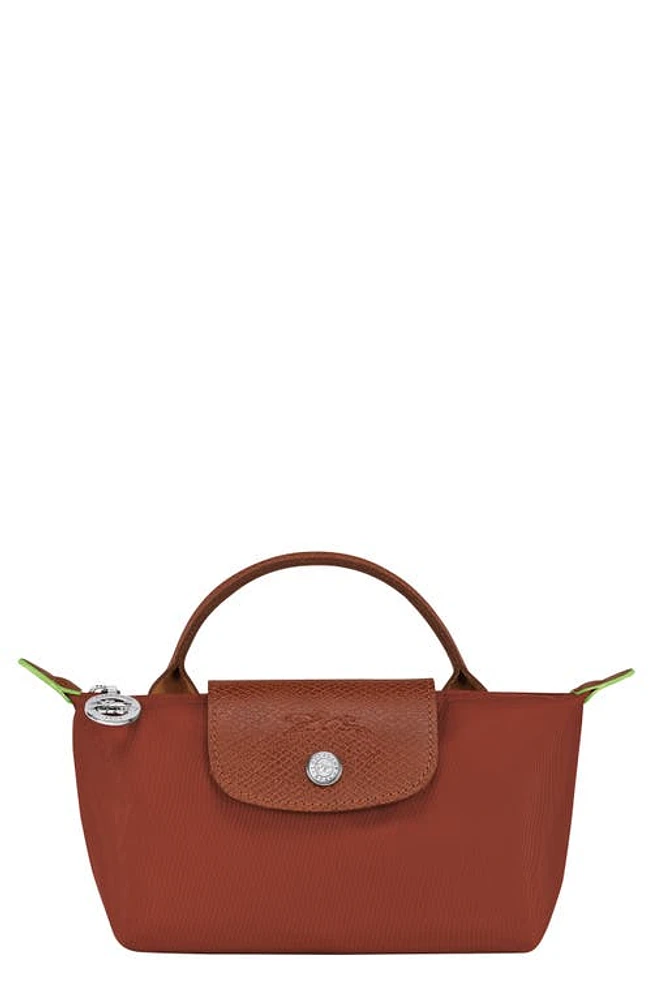 Longchamp Le Pliage Cosmetics Case in Cognac at Nordstrom