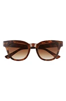 AIRE 50mm Dorado D-Frame Sunglasses in Tort /Brown Grad at Nordstrom