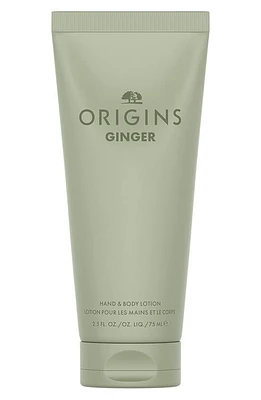 Origins Ginger Hand & Body Lotion at Nordstrom, Size 2.5 Oz