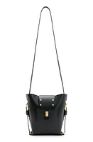 AllSaints Miro Crossbody Bucket Bag in Black at Nordstrom