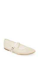 Open Edit Desi Mary Jane Mesh Flat at Nordstrom,