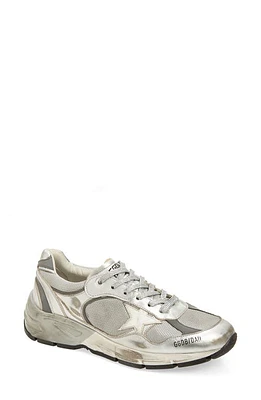 Golden Goose Deluxe Dad-Star Silver Low Top Sneaker at Nordstrom, Size 10Us