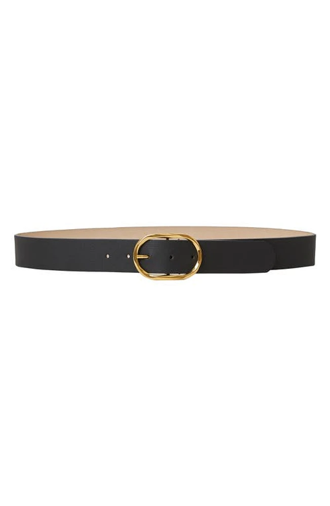 B-Low the Belt Kyra Leather Black Gold at Nordstrom,