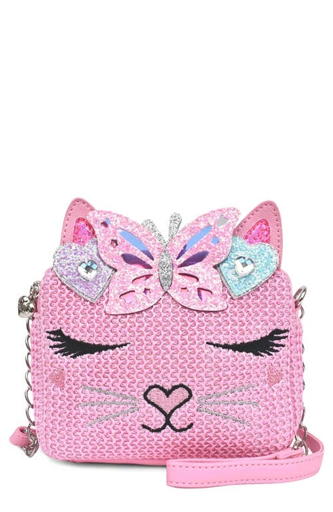 OMG Accessories Kids' Straw Bella Crossbody in Lollipop at Nordstrom