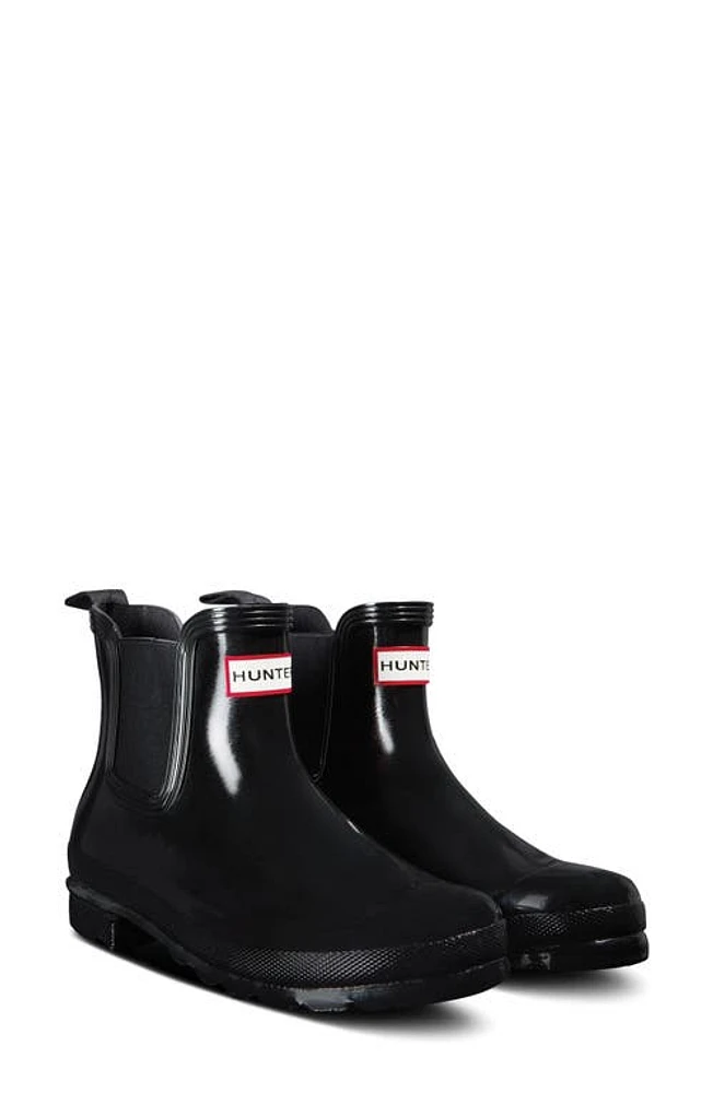 Hunter Original Gloss Waterproof Chelsea Boot at Nordstrom,