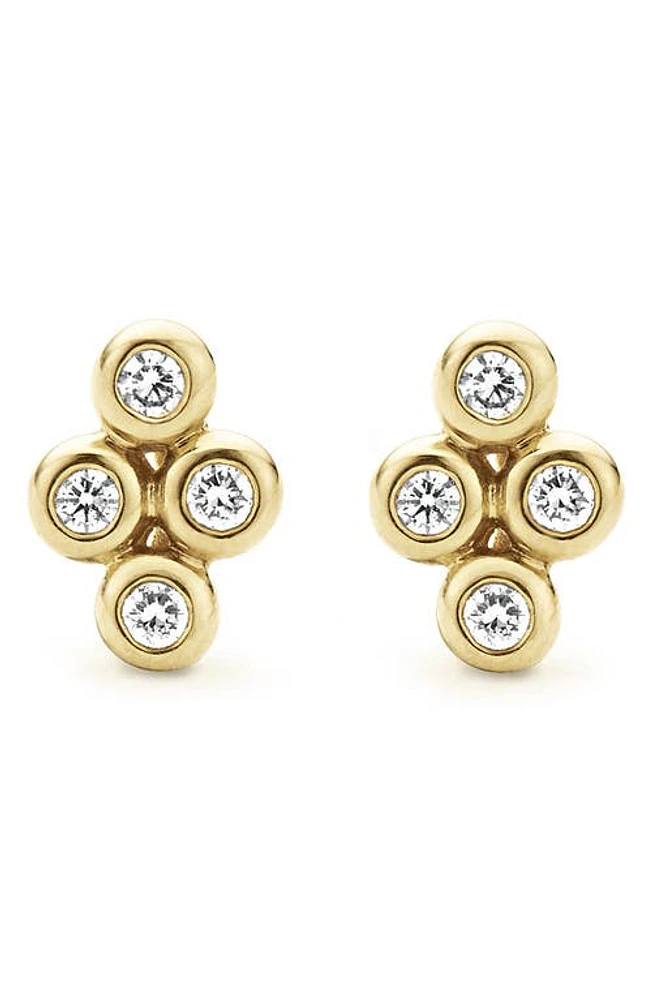 LAGOS KSL Diamond Mini Stud Earrings in Gold Diamond at Nordstrom