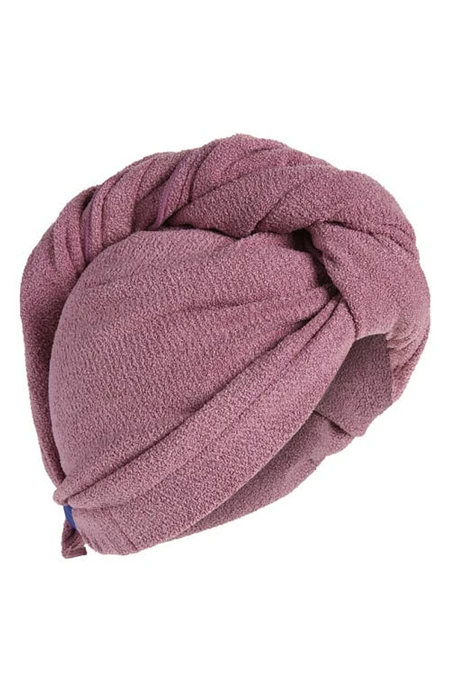 AQUIS Flip Hair Wrap Towel in Amethyst at Nordstrom