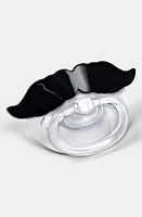 Fred & Friends 'Mustache' Pacifier in Black at Nordstrom