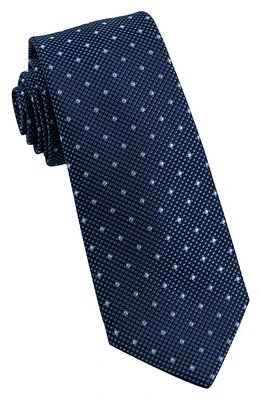 W. R.K Classic Dot Silk Tie in Navy at Nordstrom