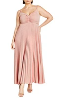 City Chic Ariana Pleat Dress at