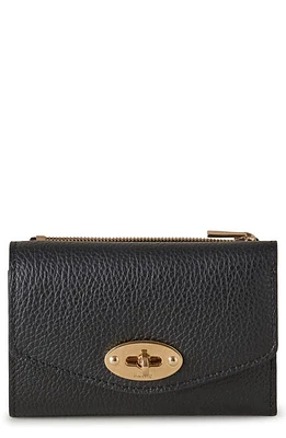 Mulberry Darley Folded Leather Wallet in Black at Nordstrom