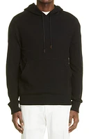 ZEGNA Premium Cashmere Hoodie Black at Nordstrom, Us