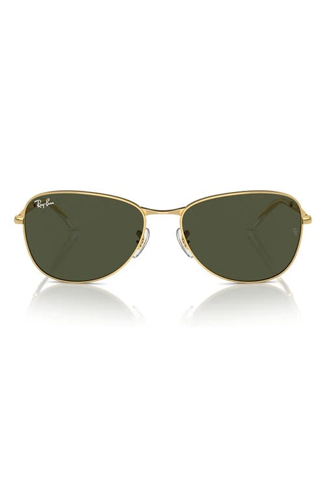 Ray-Ban 56mm Pilot Sunglasses in Gold Flash at Nordstrom