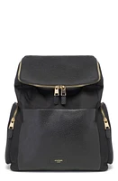 Storksak Alyssa Water Resistant Convertible Diaper Backpack in Black/gold at Nordstrom