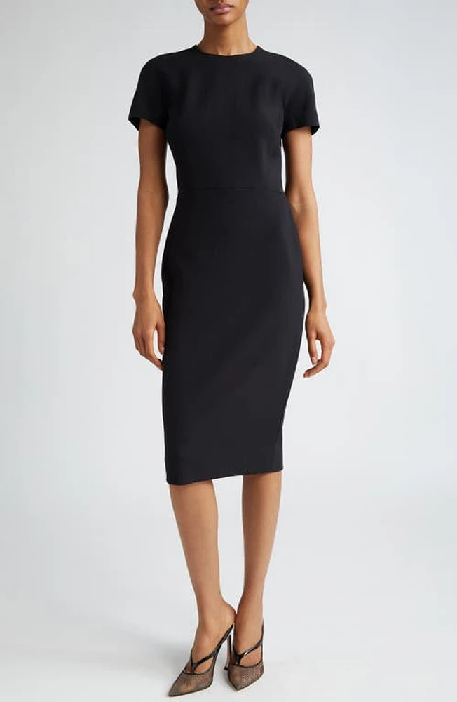 Victoria Beckham Crepe Sheath Dress at Nordstrom, Us