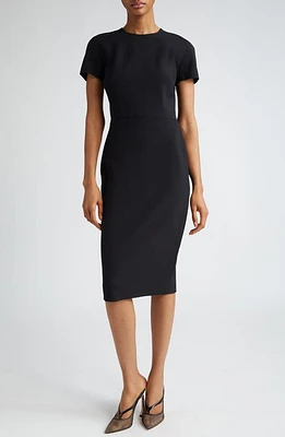 Victoria Beckham Crepe Sheath Dress at Nordstrom, Us