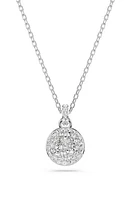 Swarovski Meteora Pavé Crystal Pendant Necklace in Silver at Nordstrom